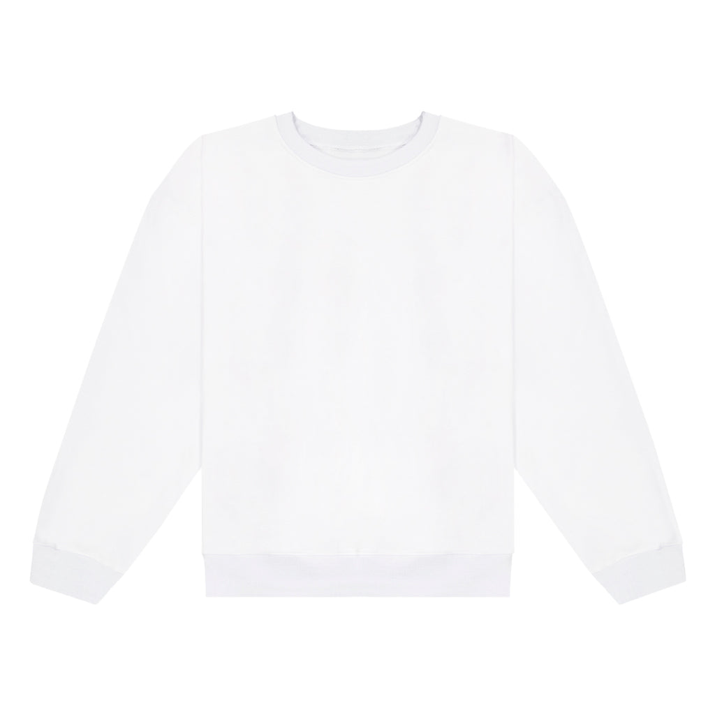 Sudadera básica cuello redondo